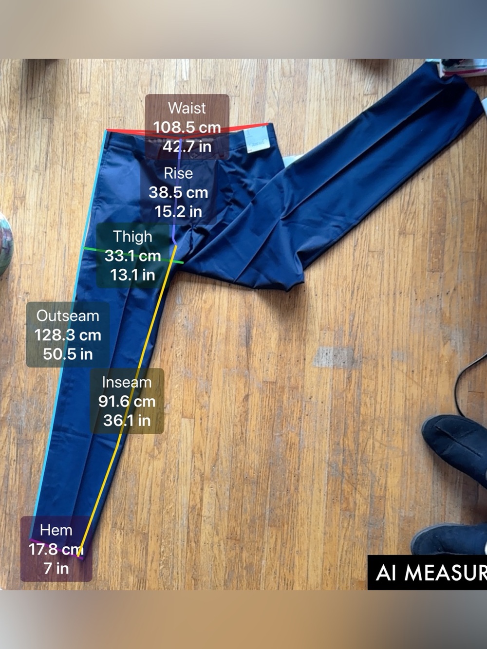 TRISTAN DRESS PANTS (NWT) - Picture 2 of 8